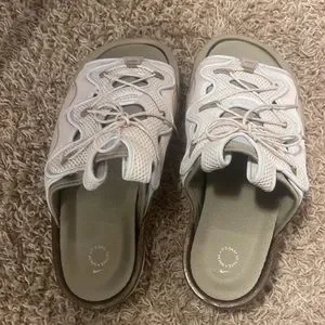 Nike | Shoes | Nwot Tan Nike Mules 2 | Poshmark display picture 3